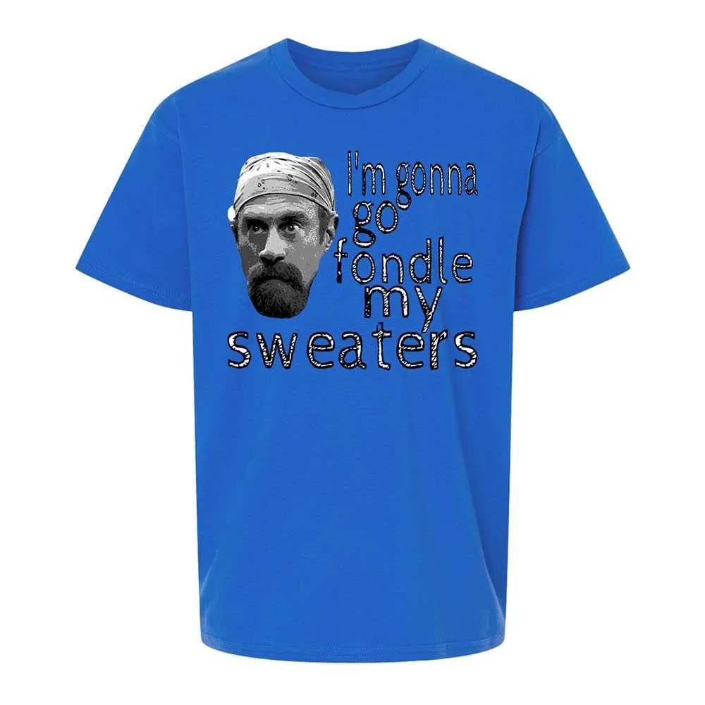 Fondle my sweaters - Royal - 4