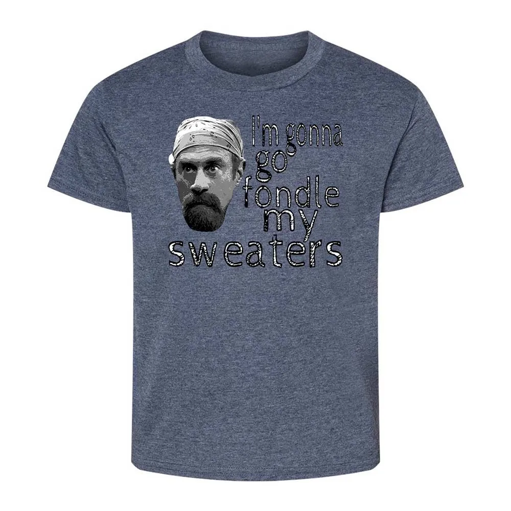 Fondle my sweaters - Heather Navy - 15