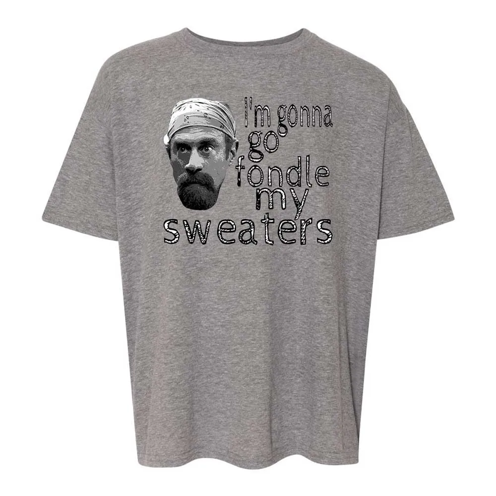 Fondle my sweaters - Graphite Heather - 18