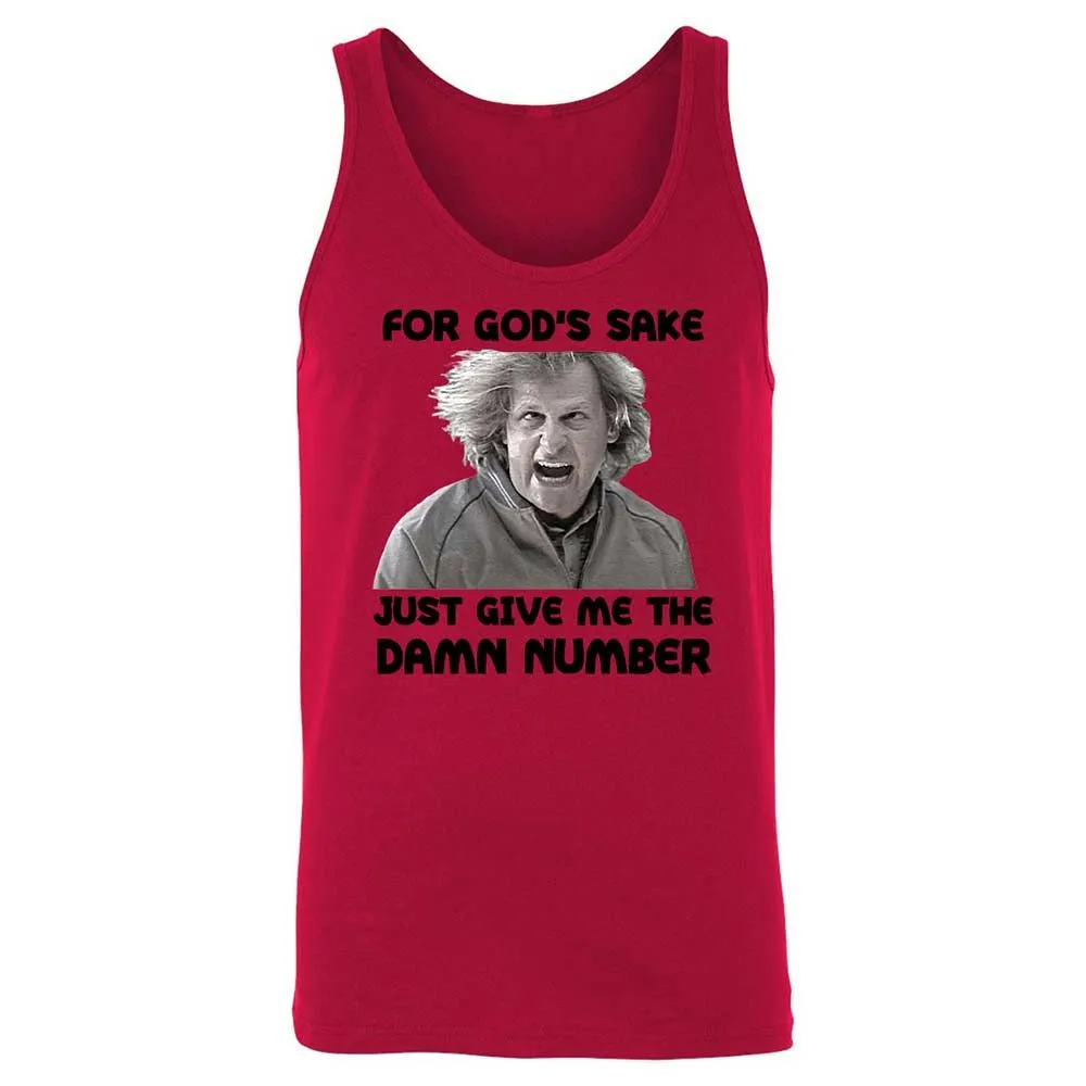Unisex Jersey Tank - EEZAAHZR - Red - 3
