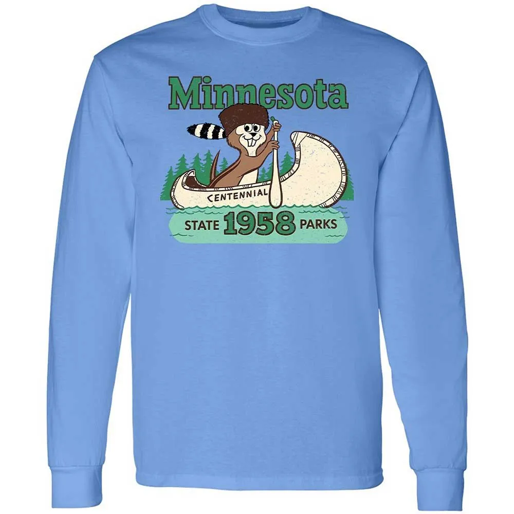 Long Sleeve T-Shirt - 3BCN2Y75 - Carolina Blue - 5