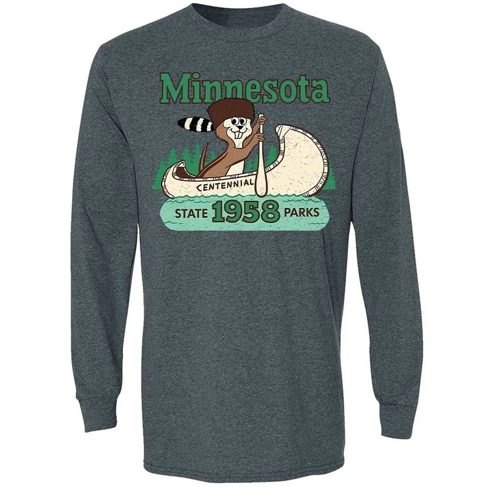 Long Sleeve T-Shirt - 3BCN2Y75 - Dark Heather - 15