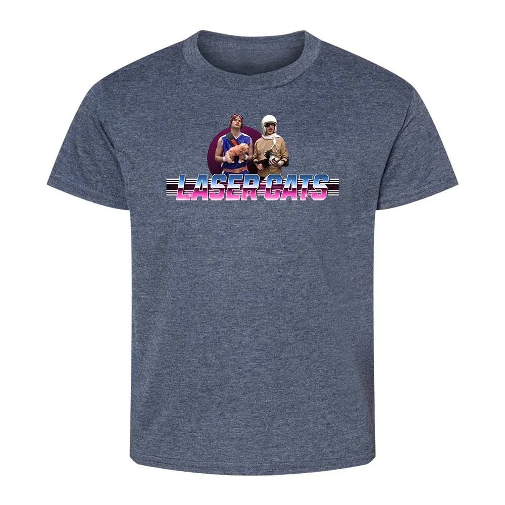 Laser Cats - Heather Navy - 15