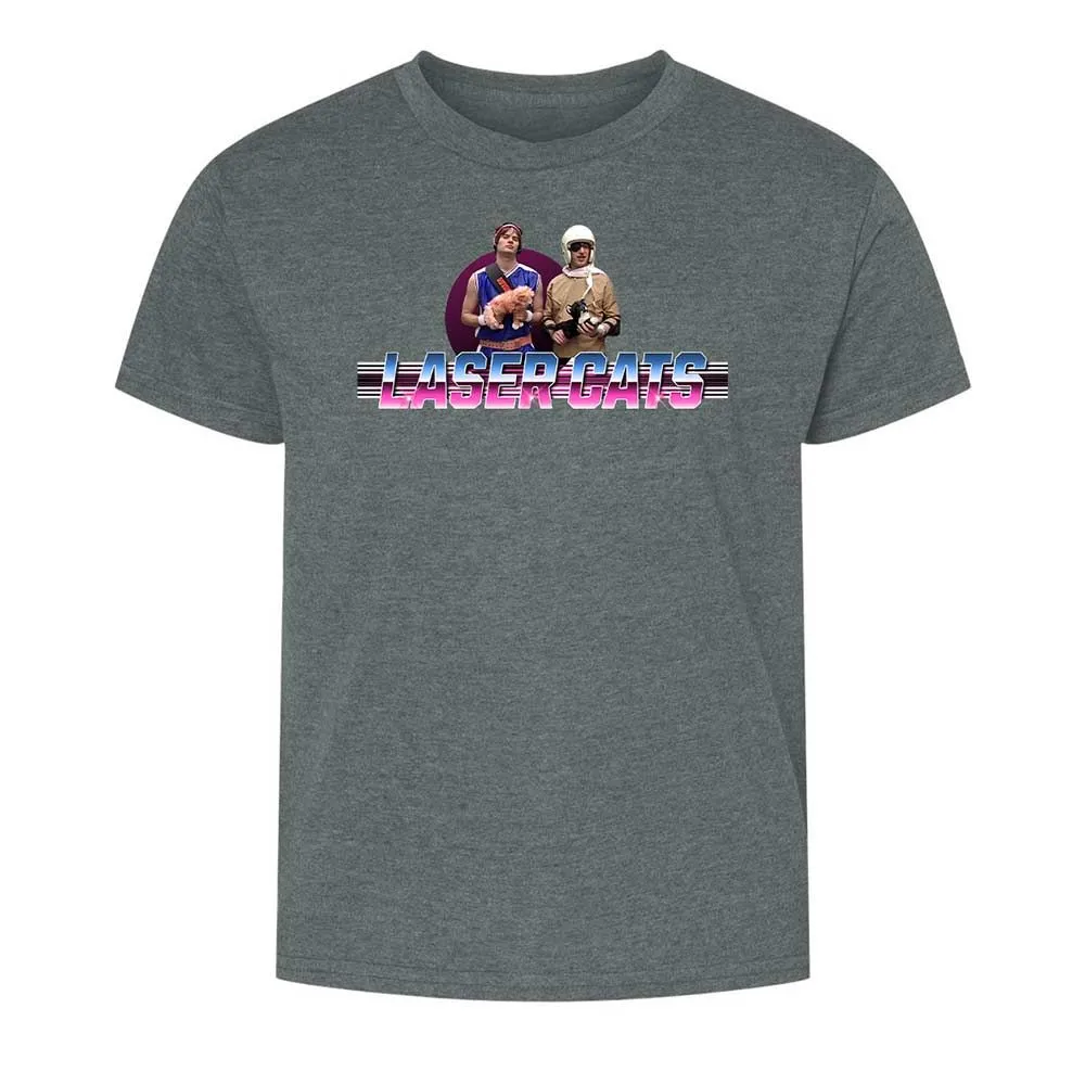 Laser Cats - Dark Heather - 16