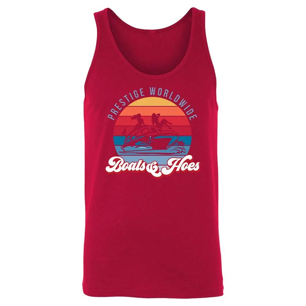Unisex Jersey Tank - A6CXNLF6 - Red - 3