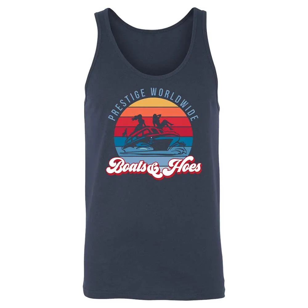 Unisex Jersey Tank - A6CXNLF6 - Navy - 8