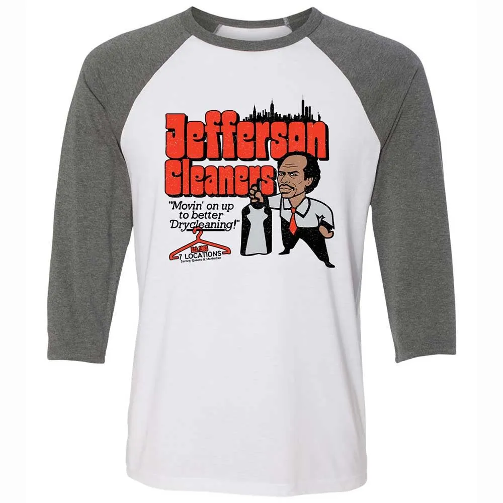 Unisex 3/4 Baseball Tee - 7W57AV6G - White/Deep Heather - 11