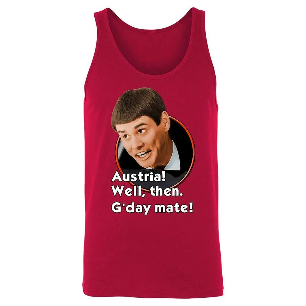 Unisex Jersey Tank - E24VWJAC - Red - 3