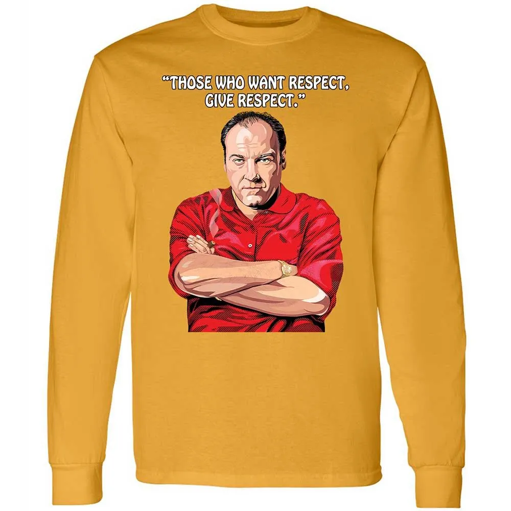 Long Sleeve T-Shirt - T7E9W3SP - Gold - 10
