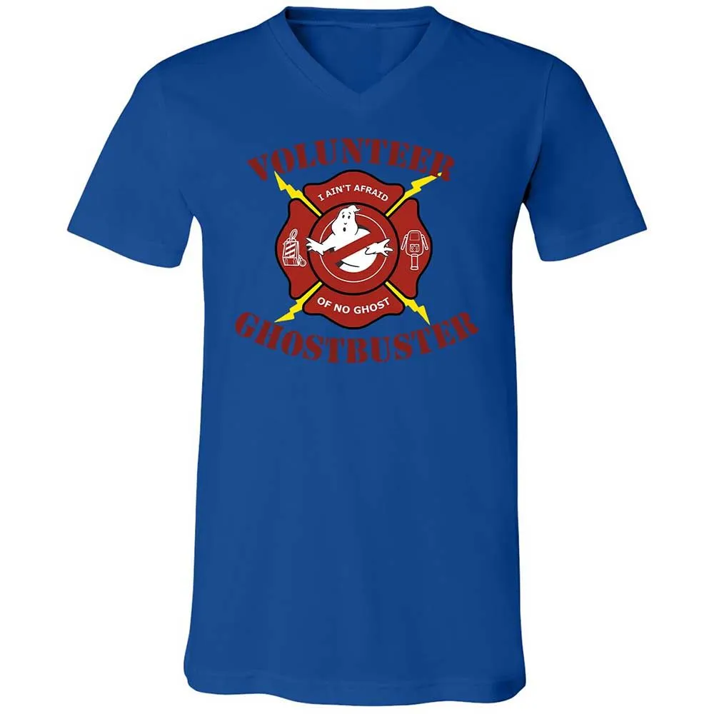 Unisex V-Neck T-Shirt - 4DHMVYJT - True Royal - 3
