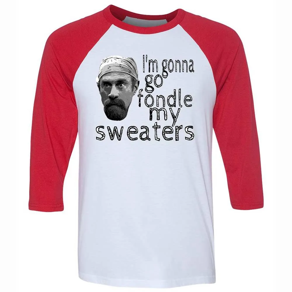 Fondle my sweaters - White/Red - 9