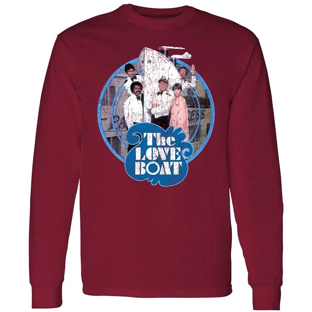 Long Sleeve T-Shirt - 6576DNEV - Cardinal Red - 17