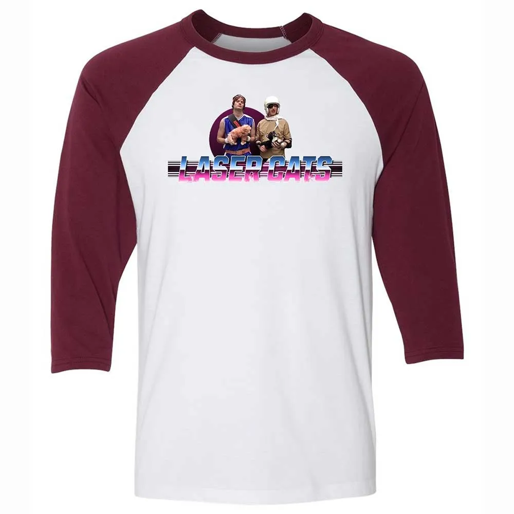 Laser Cats - White/Maroon - 7