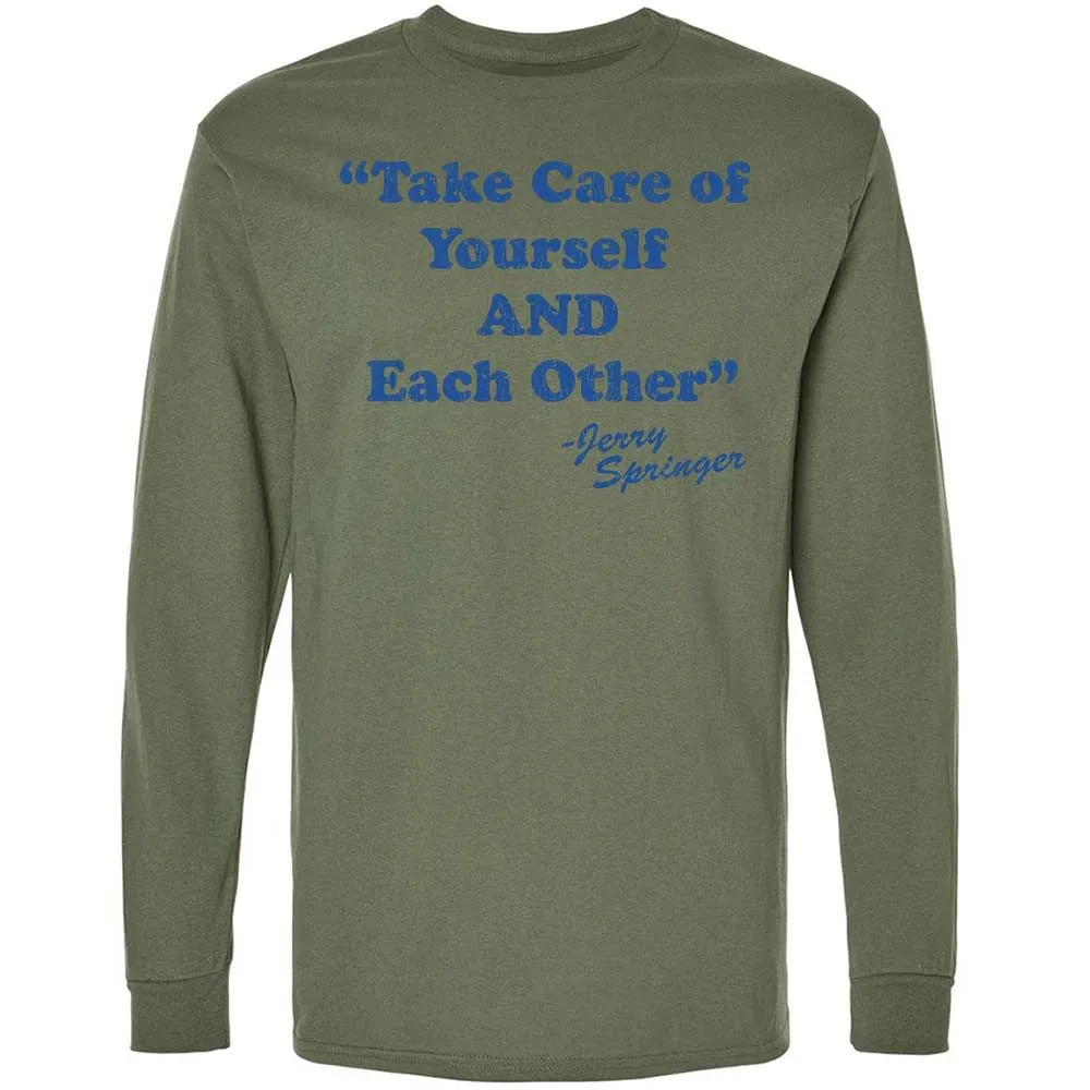 Take Of Yourself And Each Other - Military Green - 19