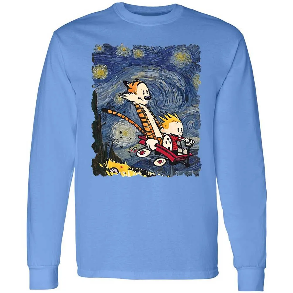 Long Sleeve T-Shirt - TFY5XZCE - Carolina Blue - 5