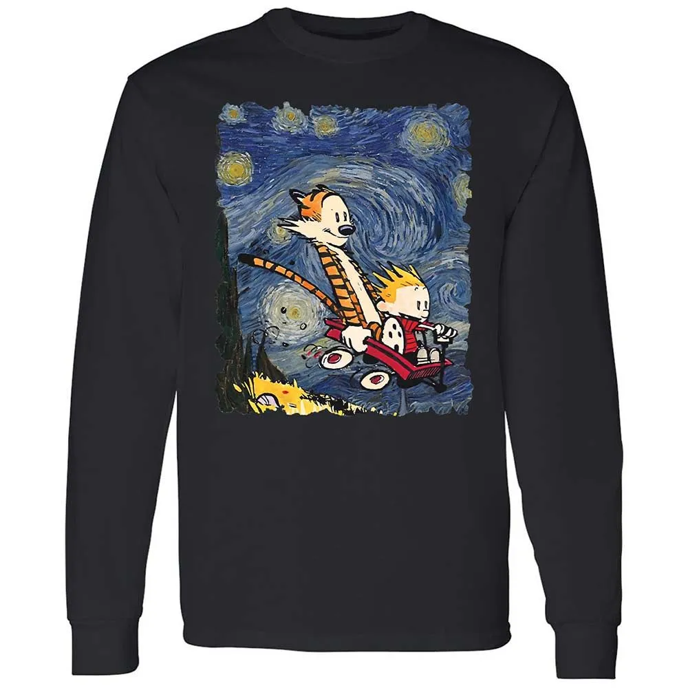 Long Sleeve T-Shirt - TFY5XZCE - Black - 12