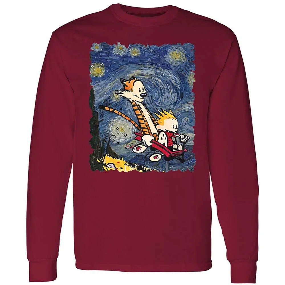 Long Sleeve T-Shirt - TFY5XZCE - Cardinal Red - 17