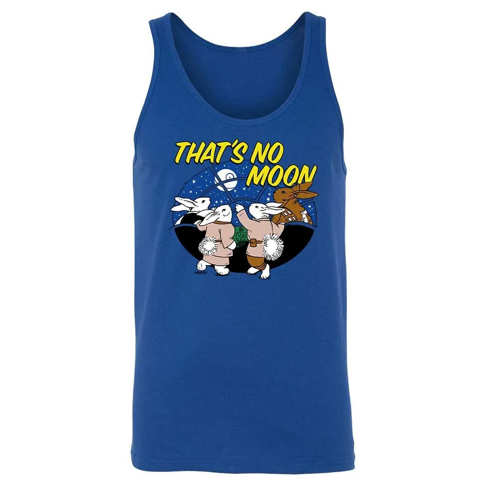 Unisex Jersey Tank - White - True Royal - 4