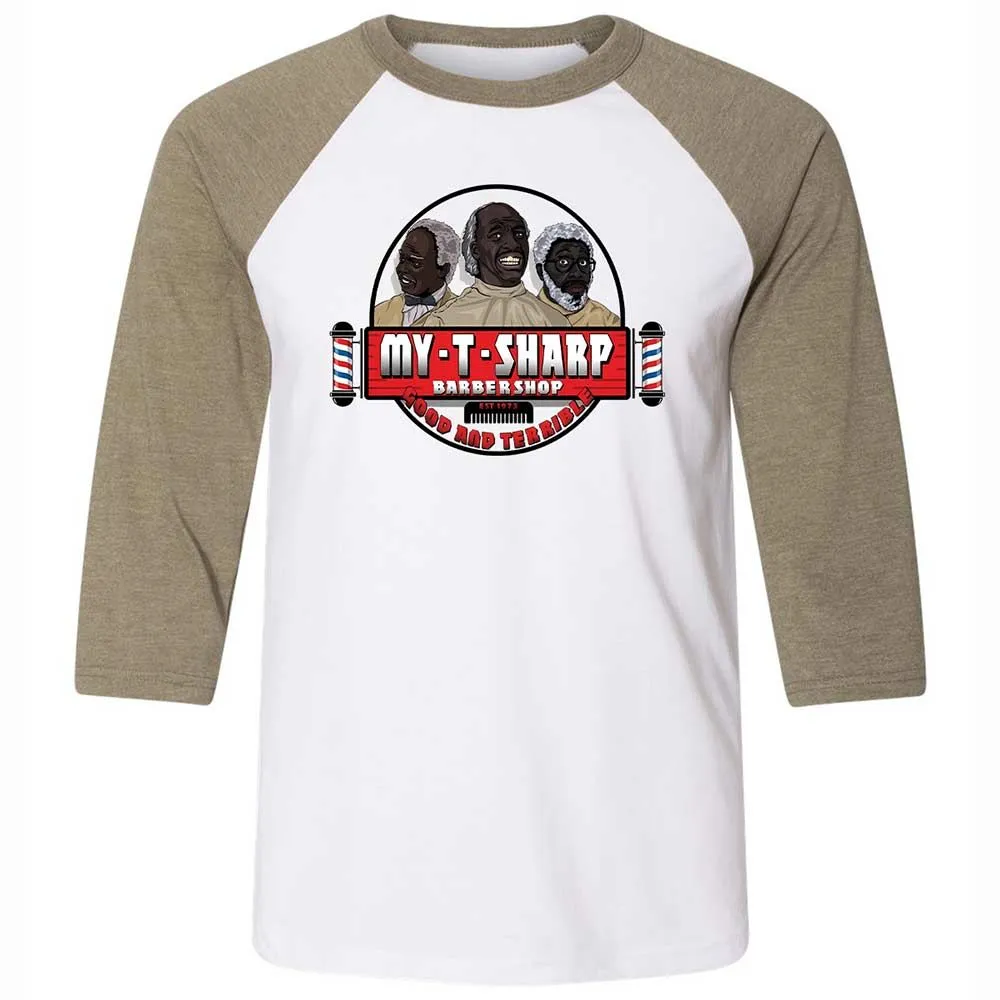 My-T-Sharp - White/Heather Olive - 4
