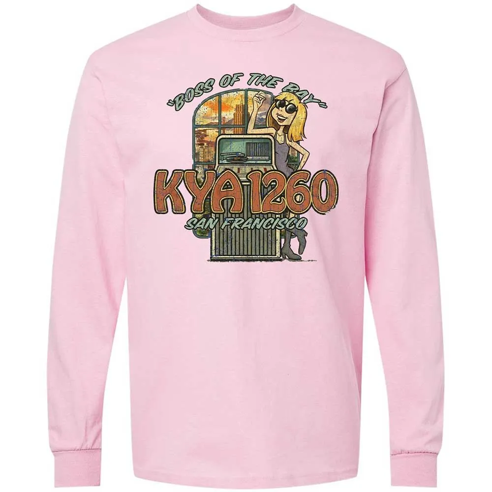 Long Sleeve T-Shirt - RY8JDMW7 - Light Pink - 6