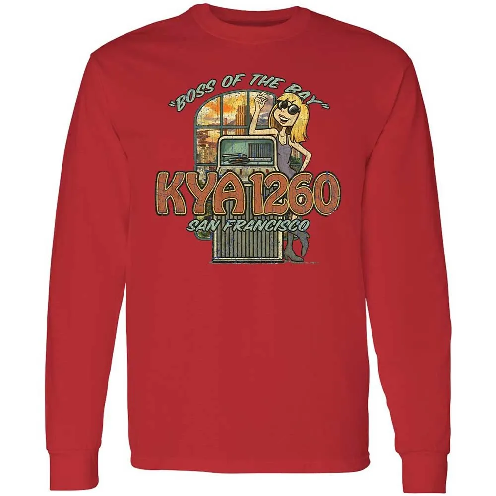 Long Sleeve T-Shirt - RY8JDMW7 - Red - 8