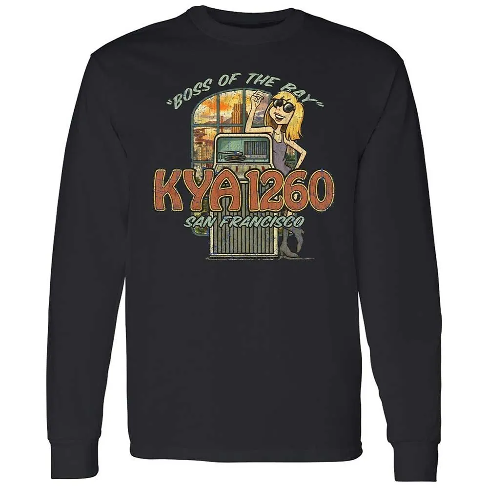 Long Sleeve T-Shirt - RY8JDMW7 - Black - 12