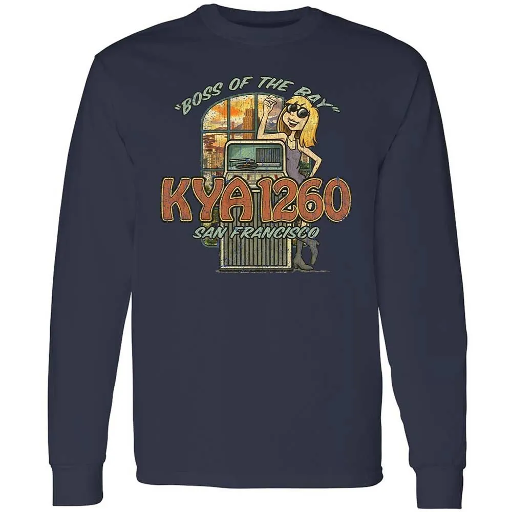 Long Sleeve T-Shirt - RY8JDMW7 - Navy - 13