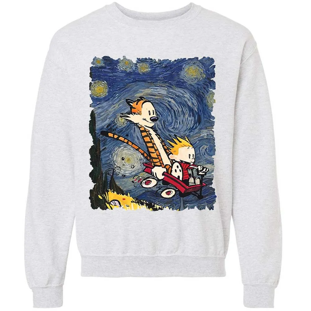 Classic Unisex Sweatshirt - Y93X5CBR - Ash - 2