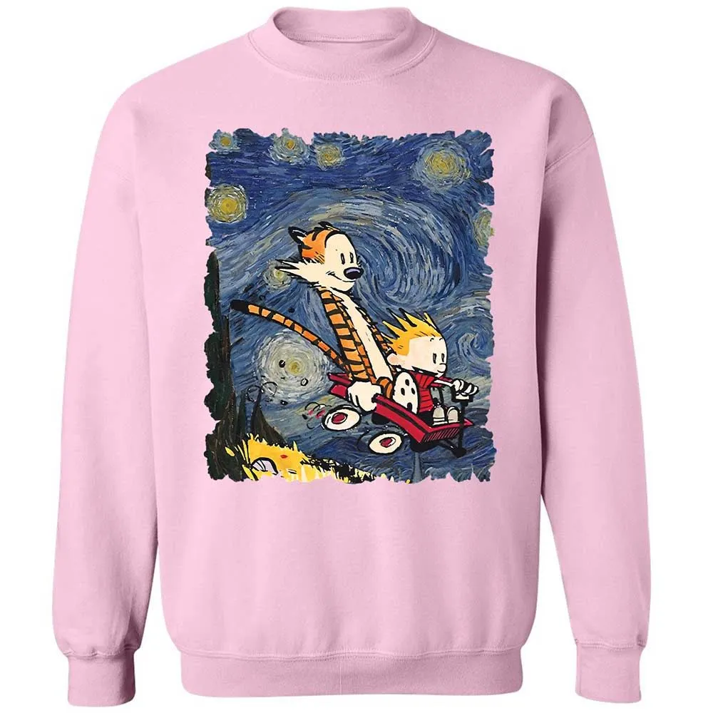 Classic Unisex Sweatshirt - Y93X5CBR - Light Pink - 7