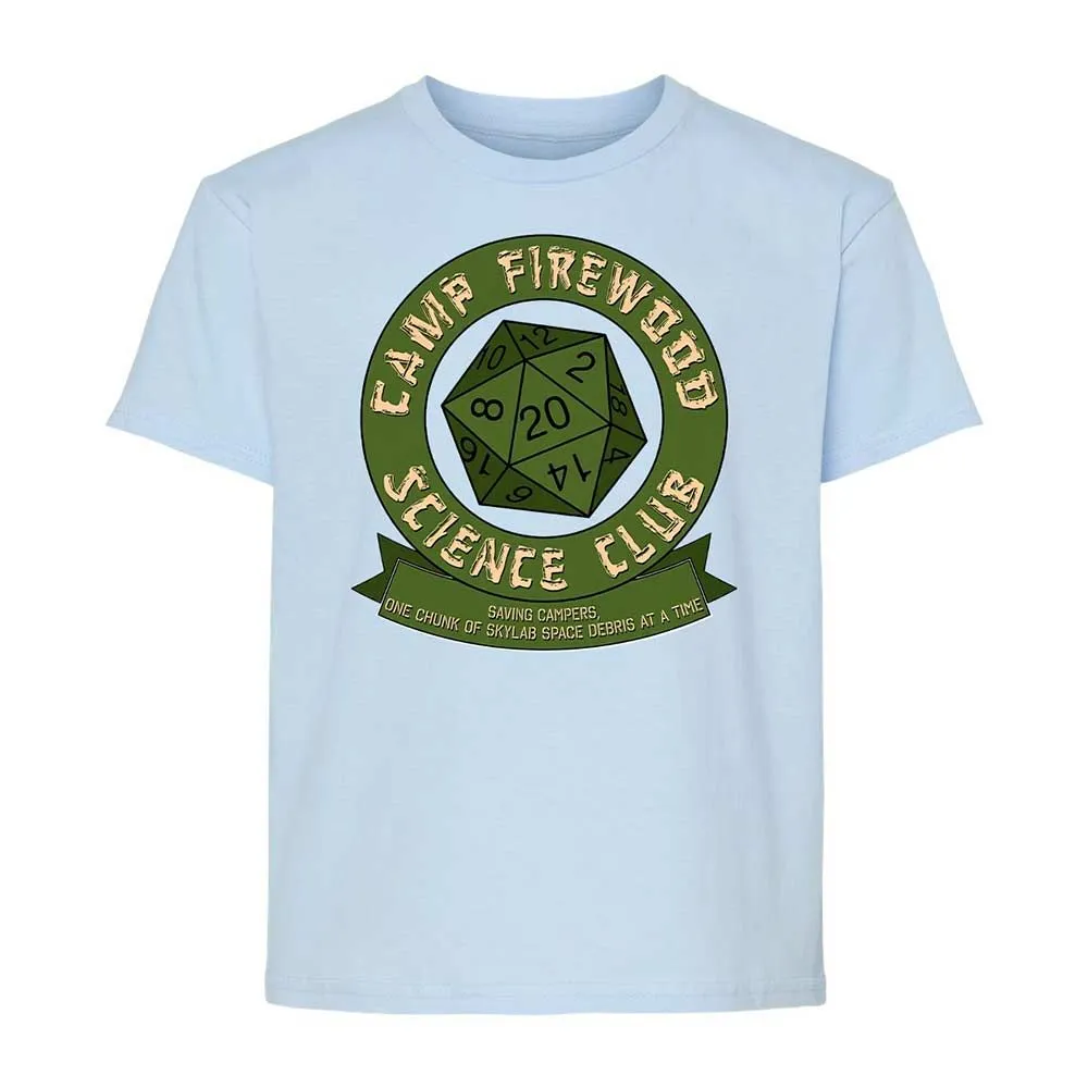 Camp Firewood Science Club - Light Blue - 3
