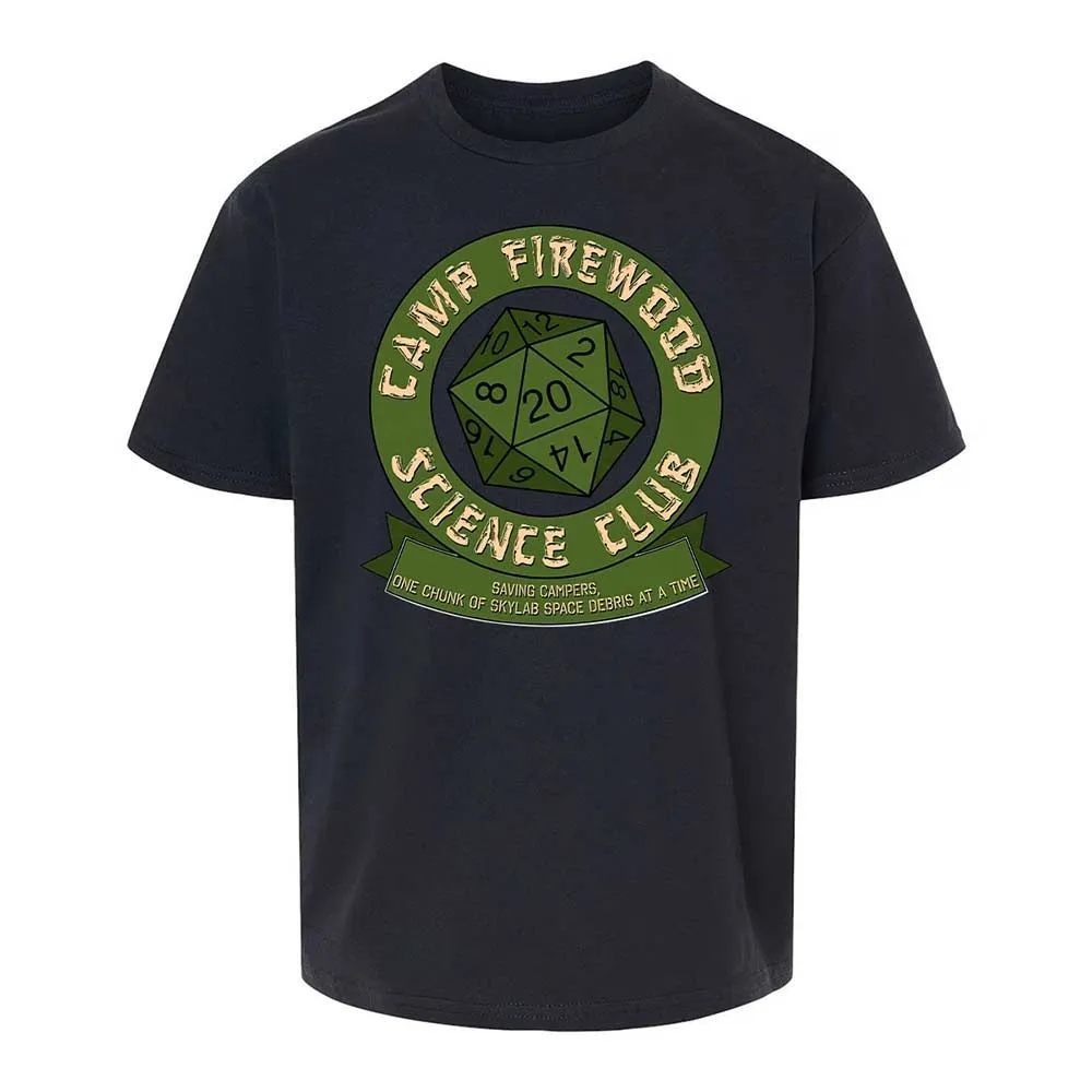 Camp Firewood Science Club - Black - 7