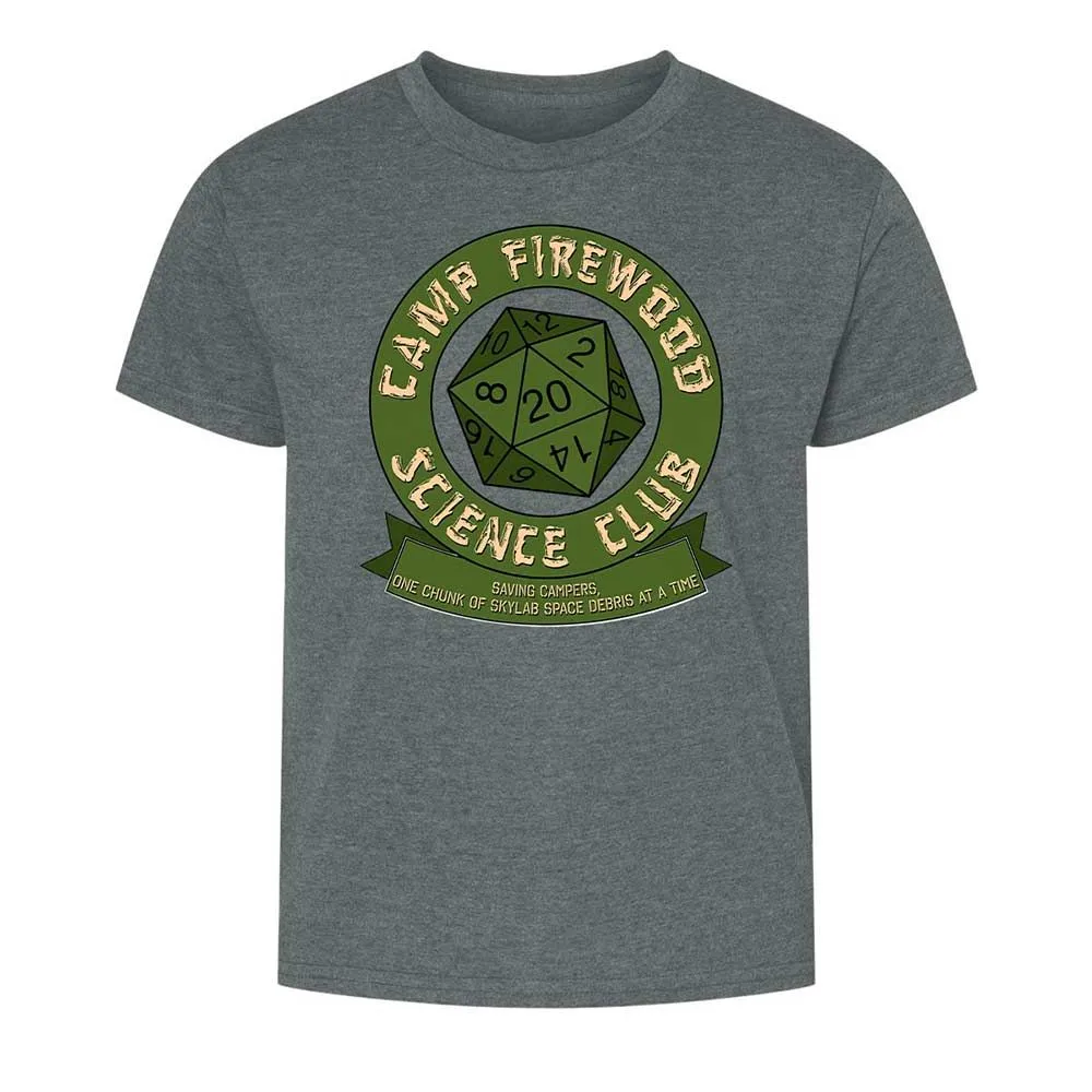 Camp Firewood Science Club - Dark Heather - 16