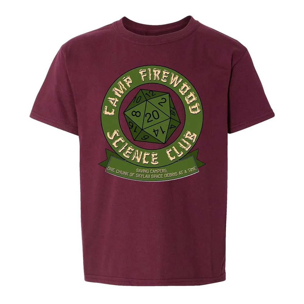 Camp Firewood Science Club - Maroon - 19