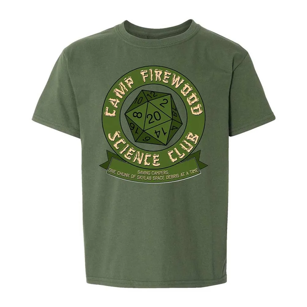 Camp Firewood Science Club - Military Green - 20