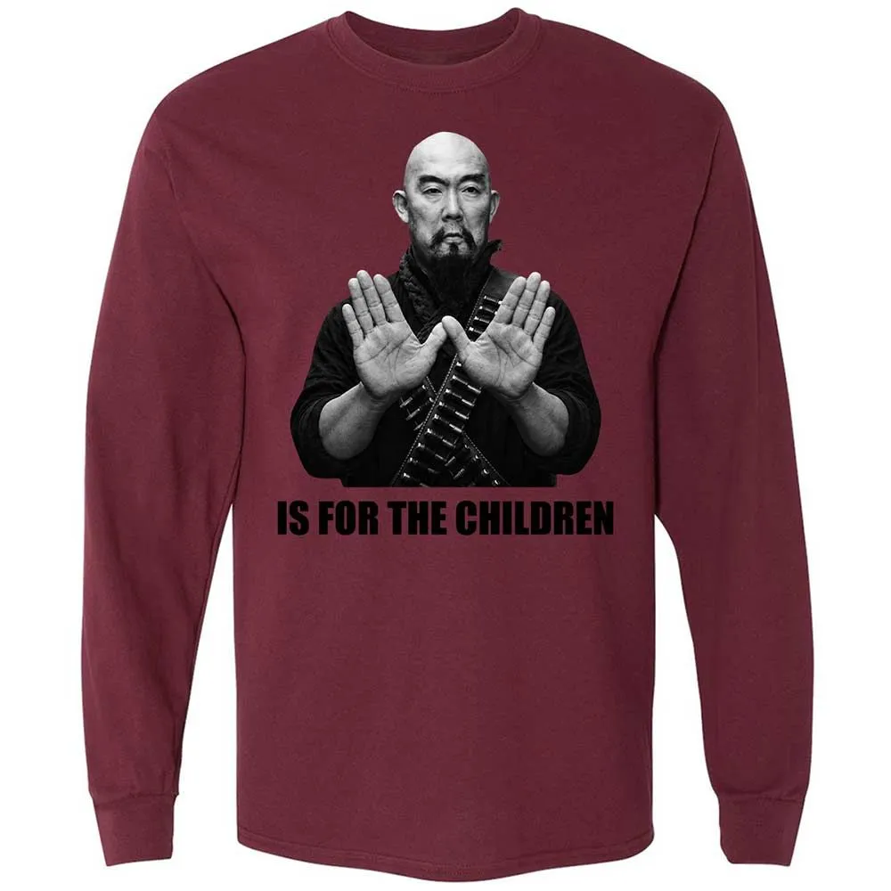 Long Sleeve T-Shirt - GJAPU5PK - Maroon - 16