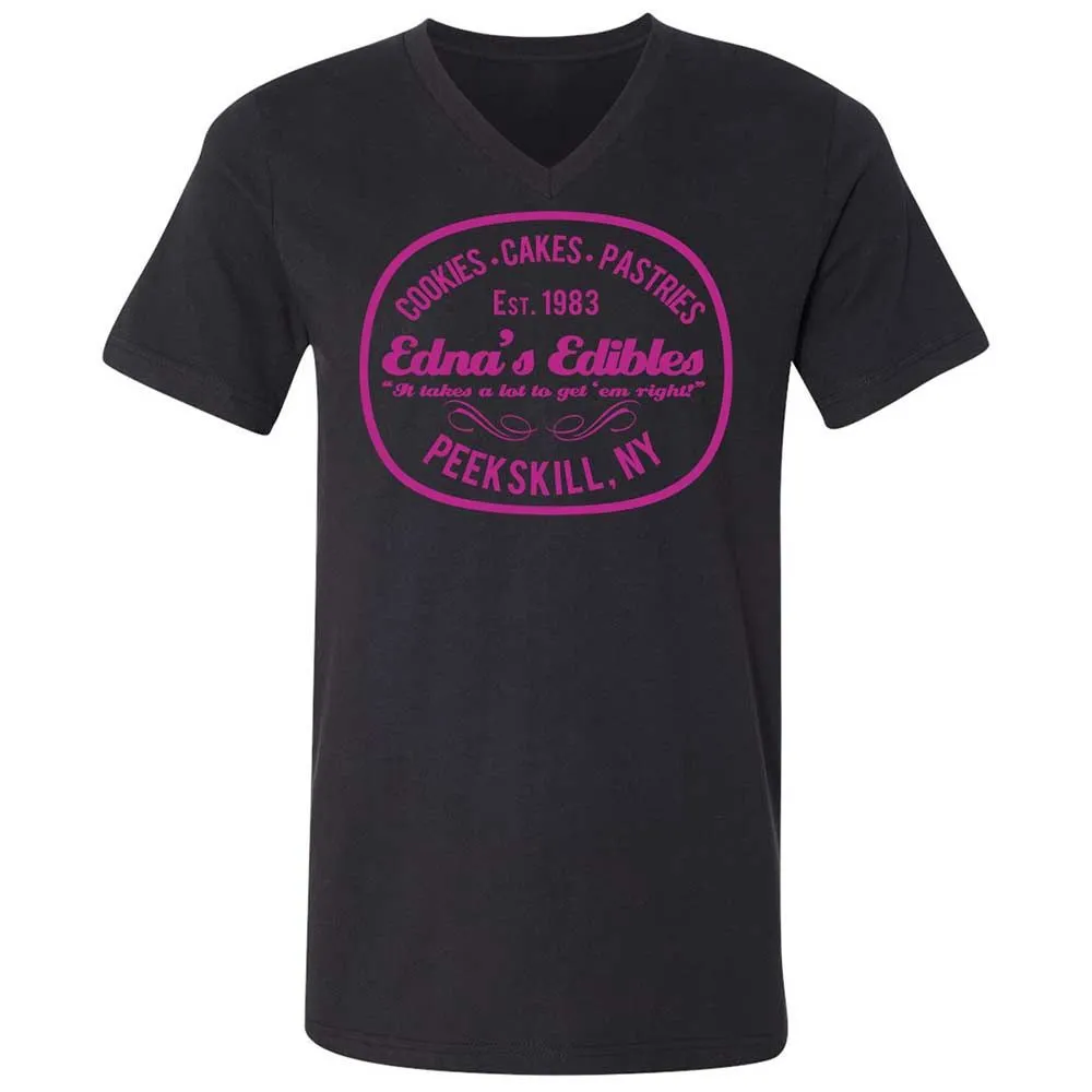 Unisex V-Neck T-Shirt - KAC9GSKU - Black - 11