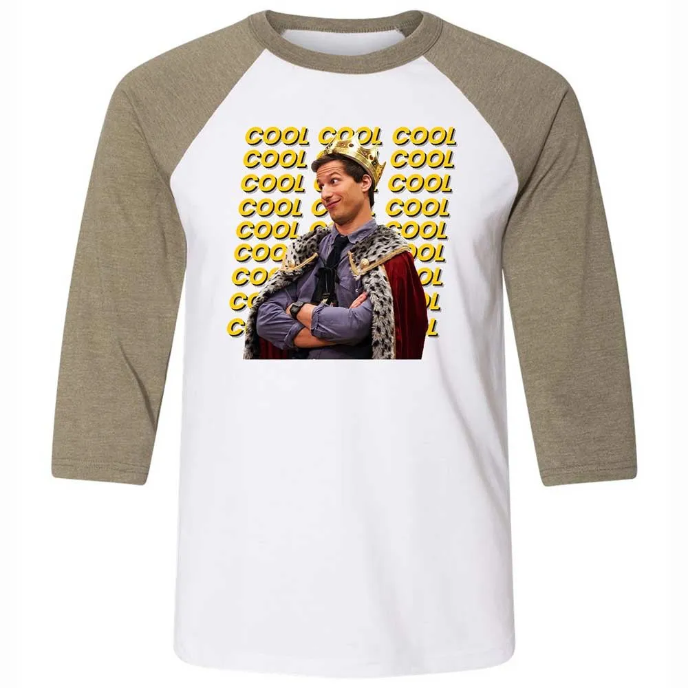 Unisex 3/4 Baseball Tee - YAECHPWD - White/Heather Olive - 4