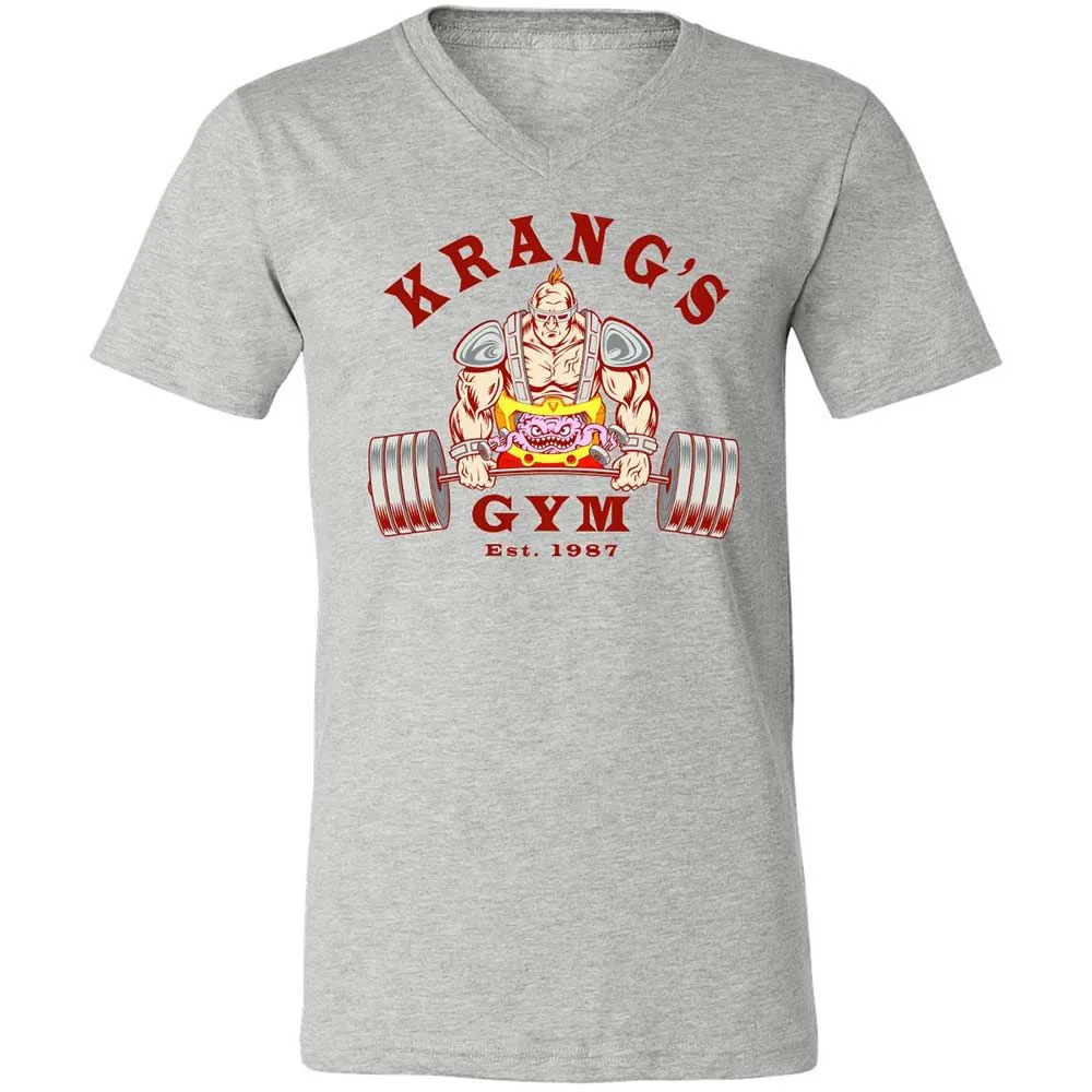 Unisex V-Neck T-Shirt - AM3SA4AU - Athletic Heather - 2