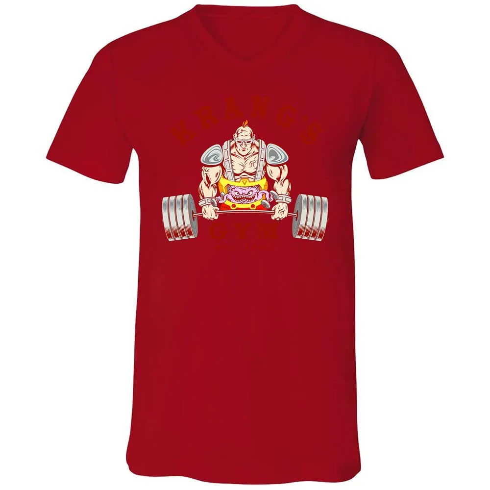 Unisex V-Neck T-Shirt - AM3SA4AU - Red - 5
