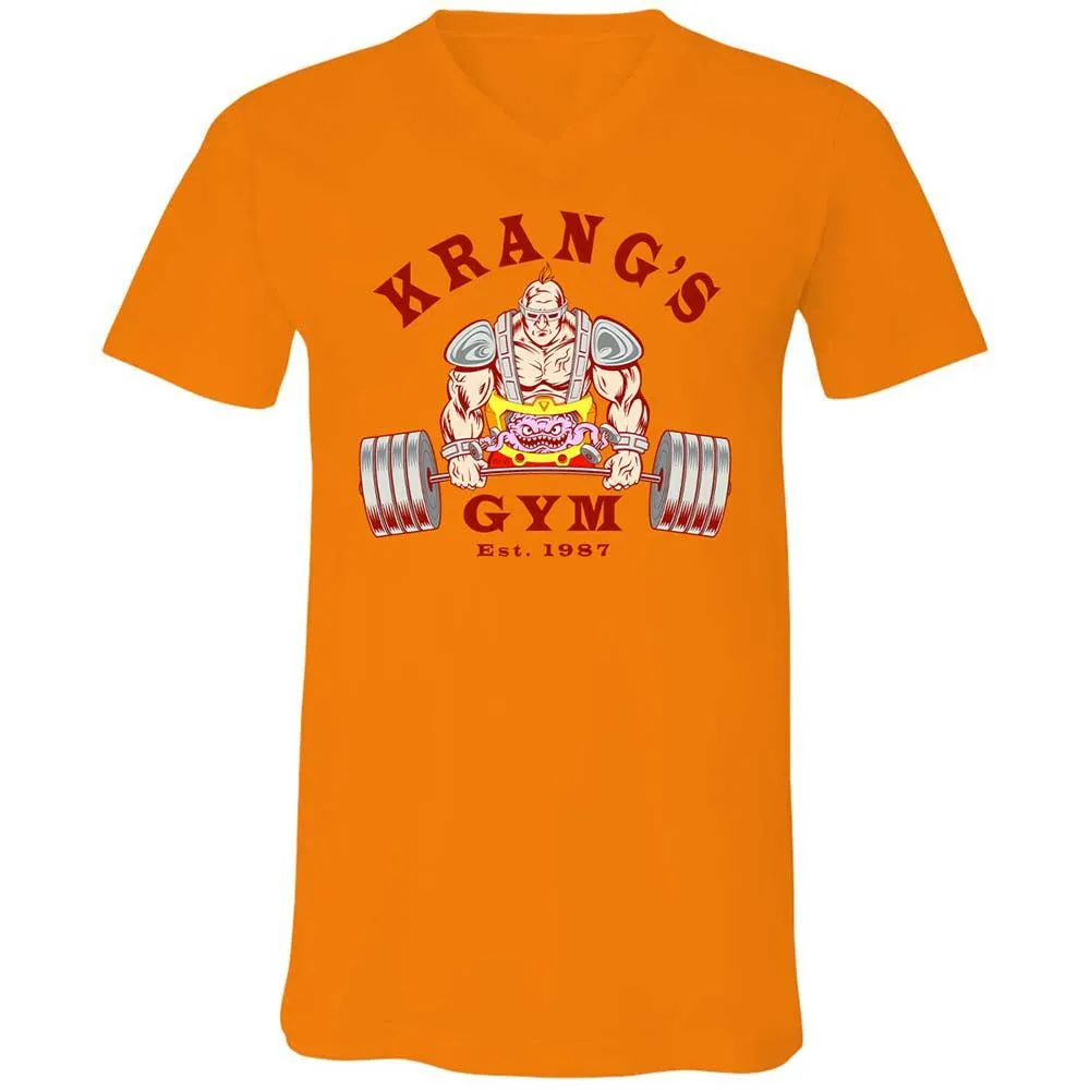 Unisex V-Neck T-Shirt - AM3SA4AU - Orange - 7