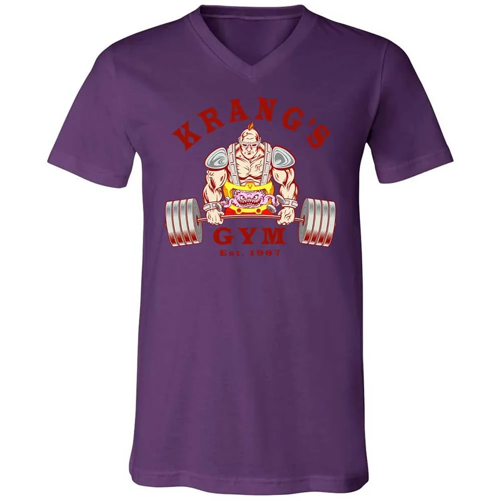 Unisex V-Neck T-Shirt - AM3SA4AU - Team Purple - 10
