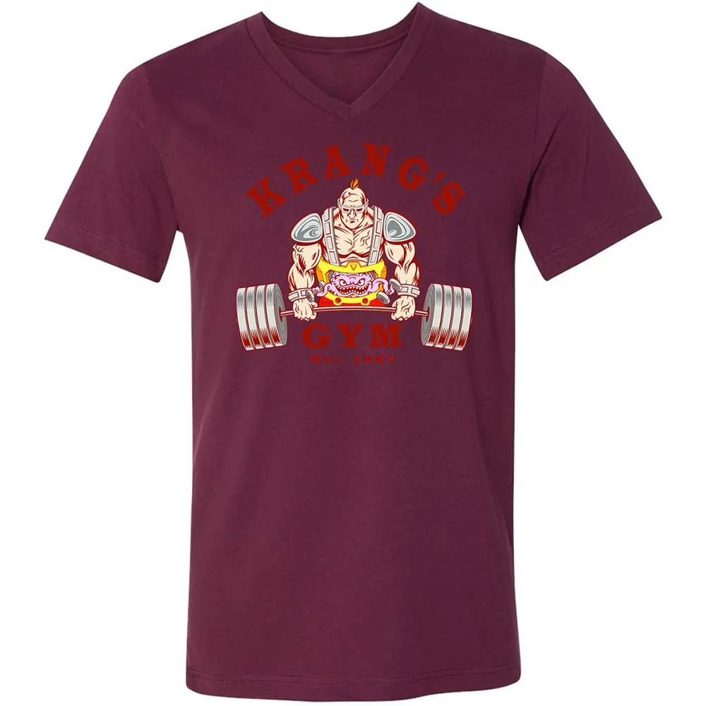 Unisex V-Neck T-Shirt - AM3SA4AU - Maroon - 14