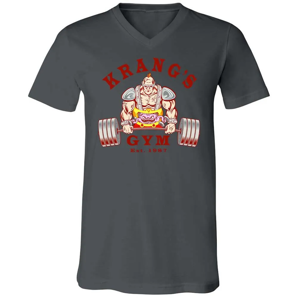 Unisex V-Neck T-Shirt - AM3SA4AU - Asphalt - 16