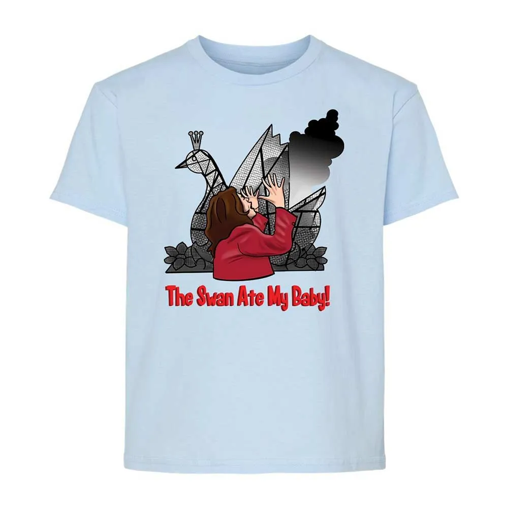 The Swan Ate My Baby - Light Blue - 3