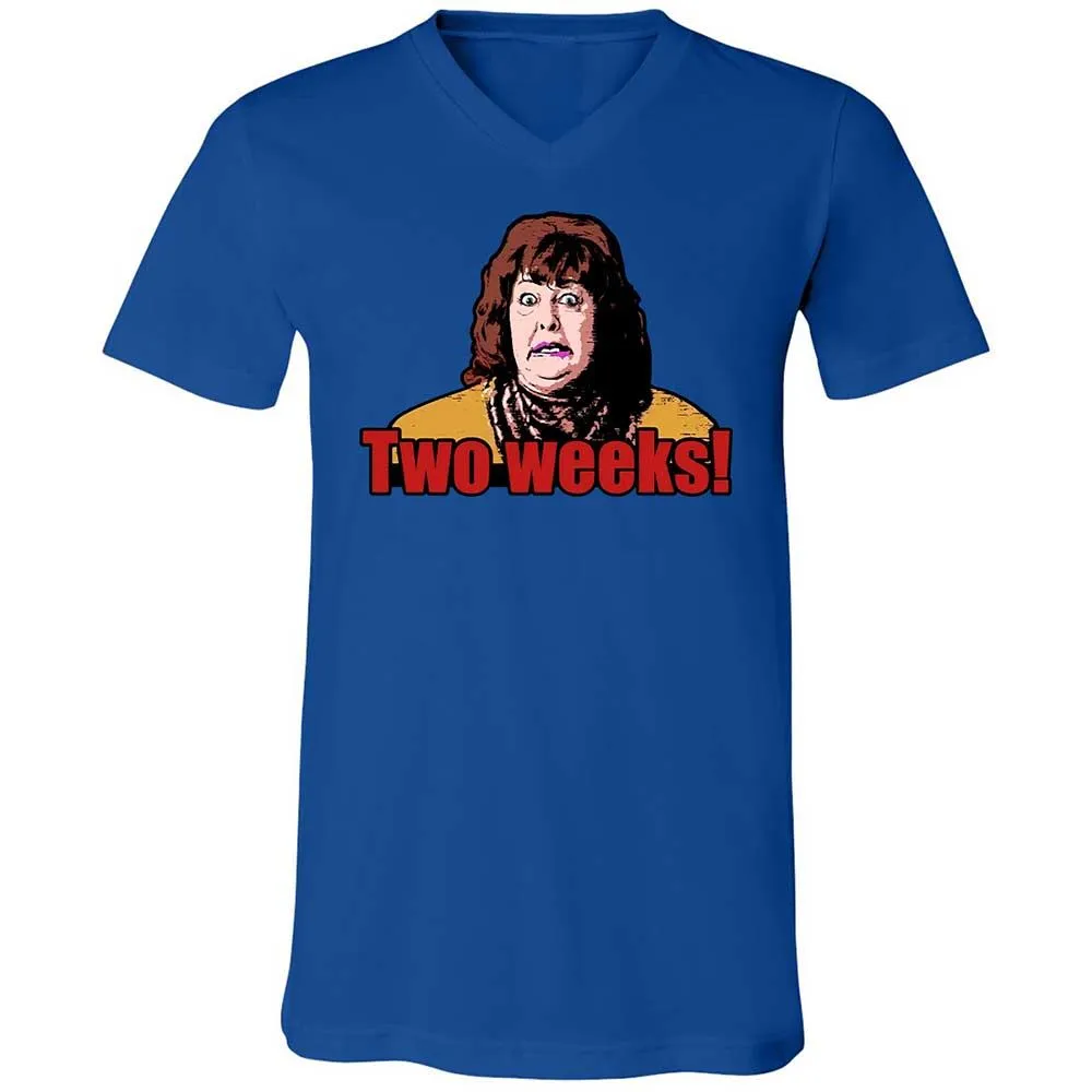 Unisex V-Neck T-Shirt - H9M9T2TE - True Royal - 3