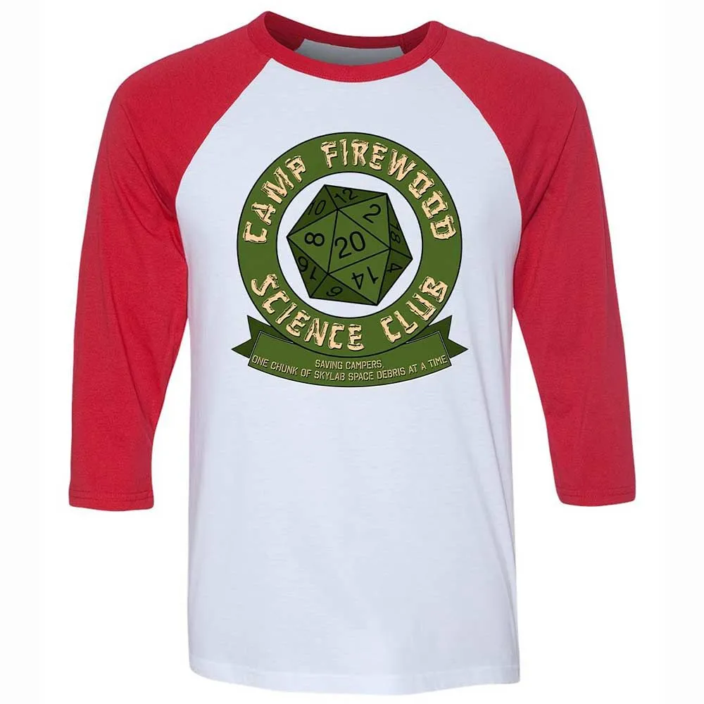 Camp Firewood Science Club - White/Red - 9