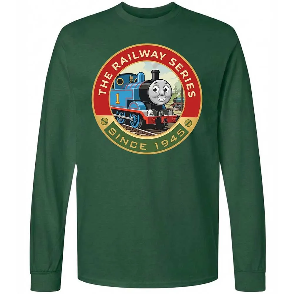 Long Sleeve T-Shirt - Y5C5TLPV - Forest Green - 14