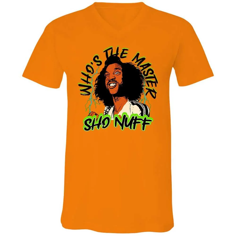 Unisex V-Neck T-Shirt - R6H8CX6T - Orange - 7