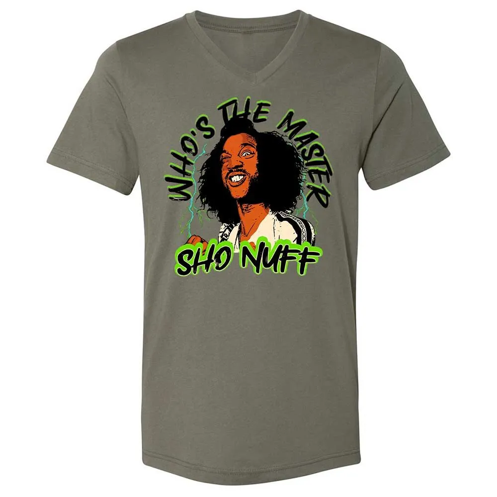 Unisex V-Neck T-Shirt - R6H8CX6T - Military Green - 15