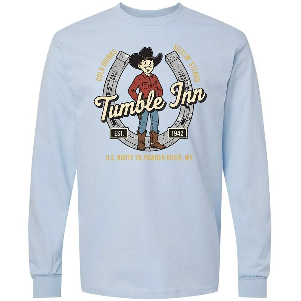 Long Sleeve T-Shirt - 4LYWMWHF - Light Blue - 4